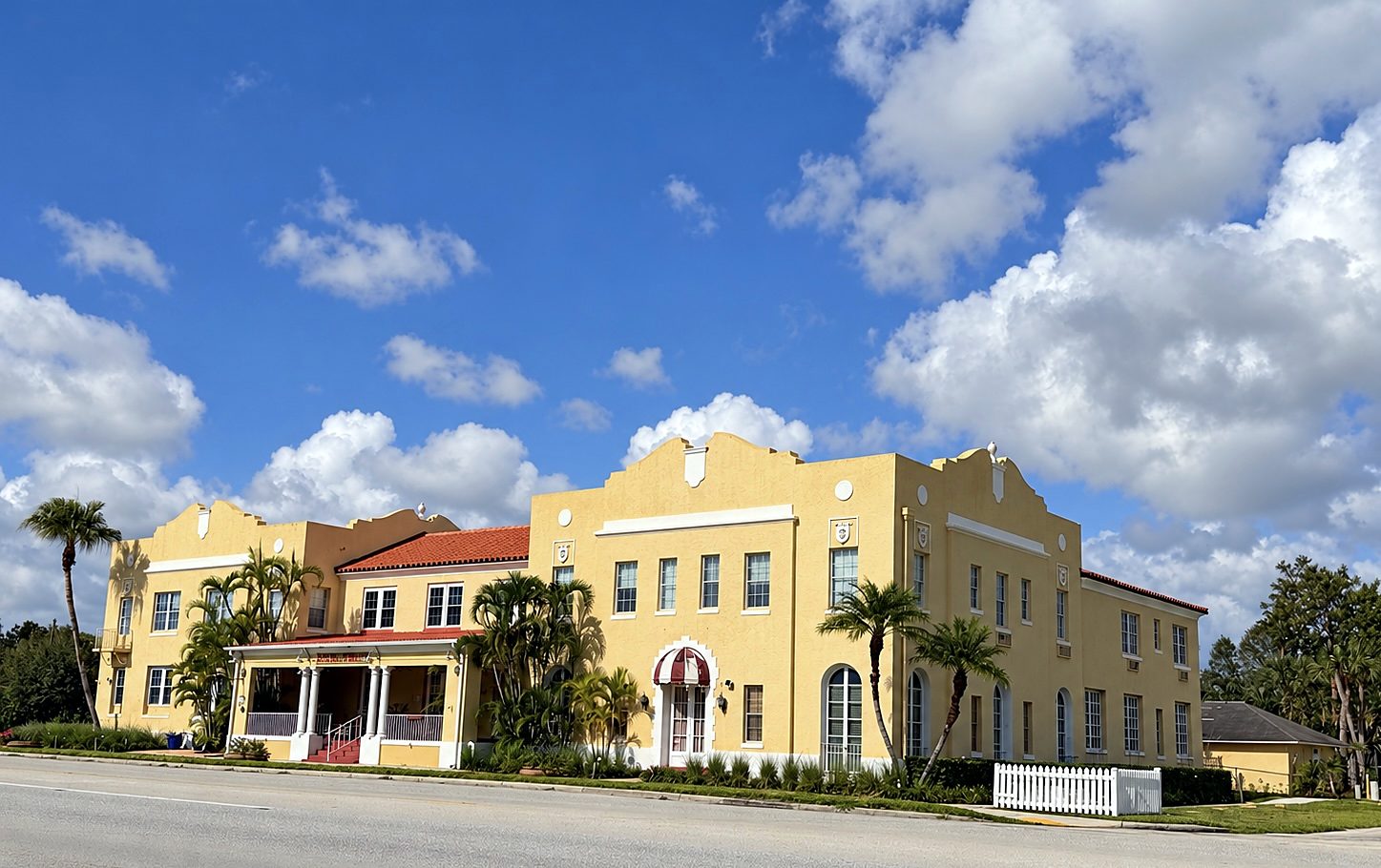 O histórico Seminole Inn em Indiantown