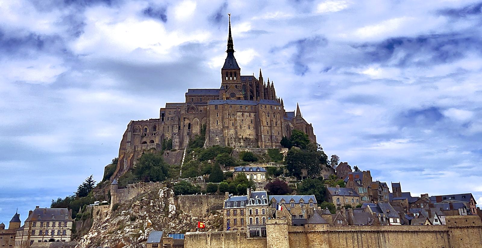 Mont-Saint-Michel in Normandia