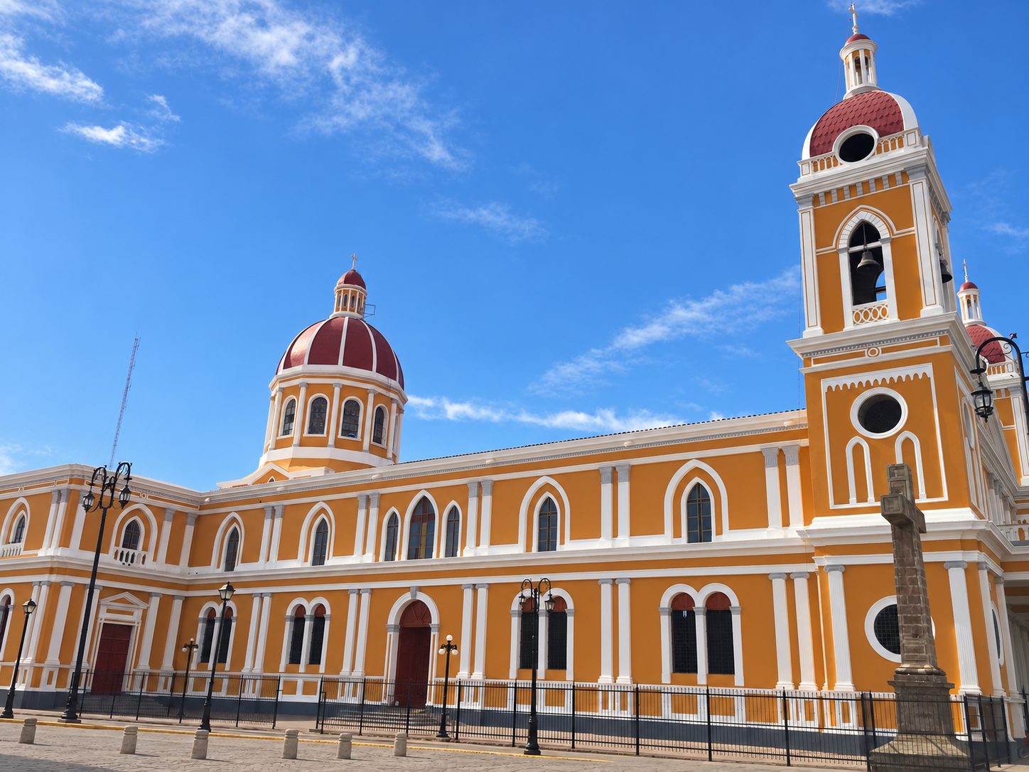 La cattedrale gialla di Granada, Nicaragua