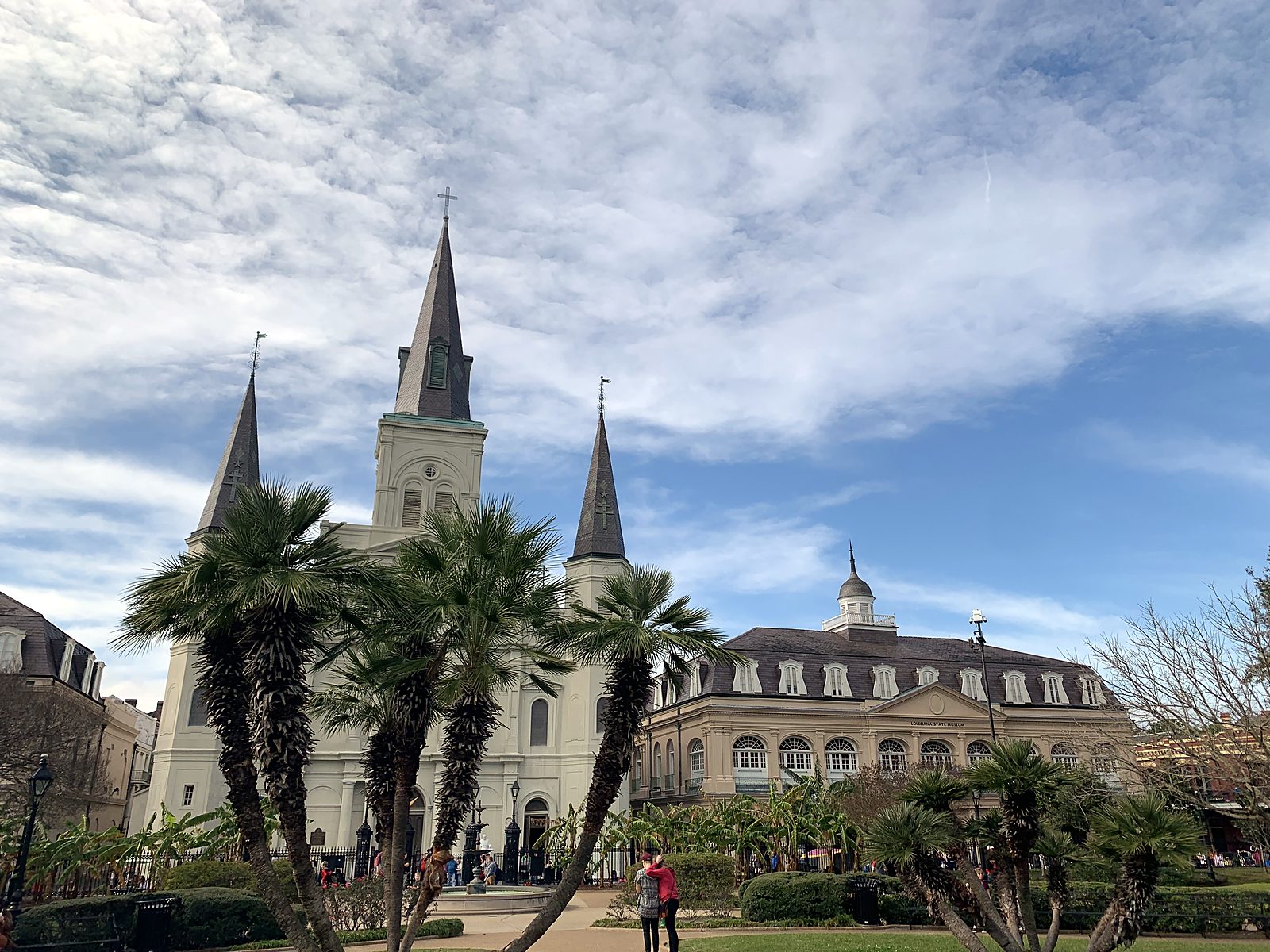 La Cattedrale di St. Louis e Jackson Square a New Orleans
