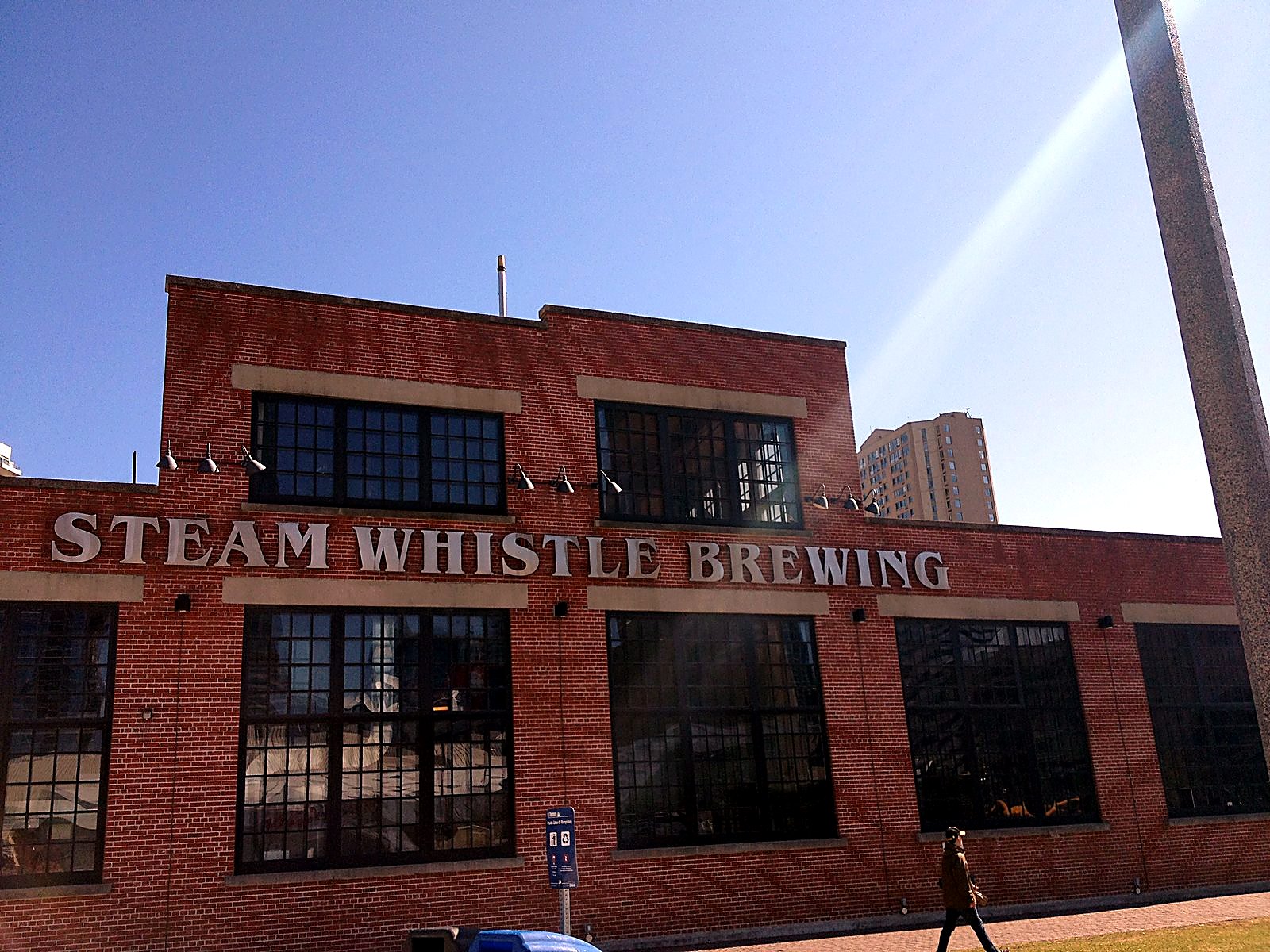 L'edificio della Steam Whistle Brewing a Toronto